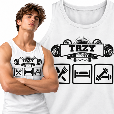 TANK TOP NA SIŁOWNIĘ TRZY REGUŁY